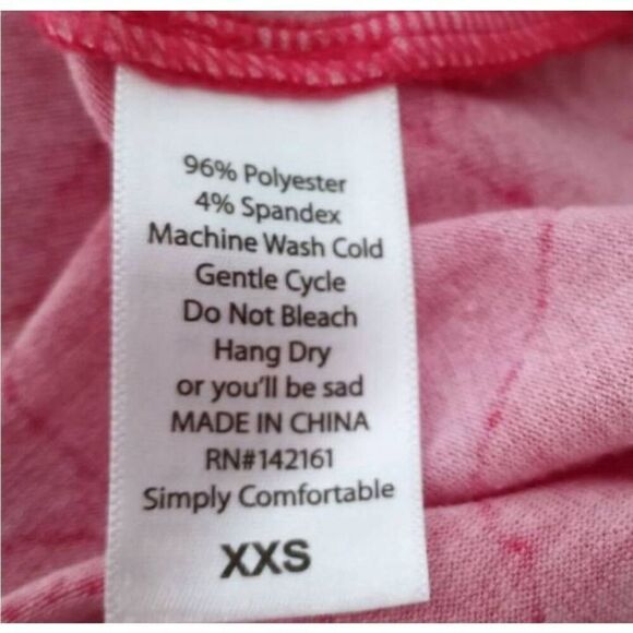 LULAROE PINK/RED CHEVERON JULIA BODYCON DRESS SZ.XXS EUC. - Picture 7 of 7